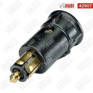 2 pólusú csatlakozó dugó 12-24V 18A Hella