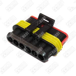 6 ERES CSATLAKOZÓ+TÖMÍTÉS+VEZETÉK ANYA 1.5MM