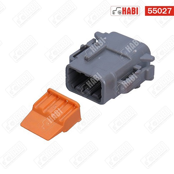 8 pólusú Deutsch mini csatlakozó dugó