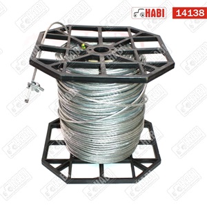 Acél sodrony 4mm 1500kg szakítószilárdság