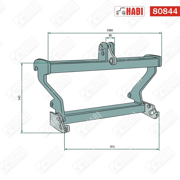 Adapter keret