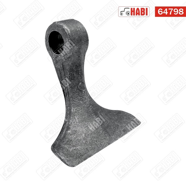 Agrimaster szárzúzó kalapács SZ=120, rögz=30, furat=25,5, r=125, 950g