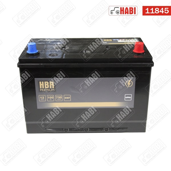 Akkumulátor 12V 100Ah 750A jobb+ "japán" SMF HBR Premium