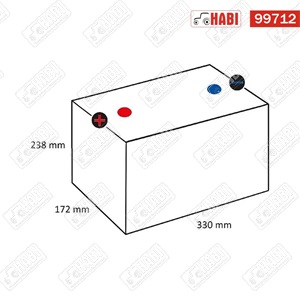 Akkumulátor 12V 105Ah 800A