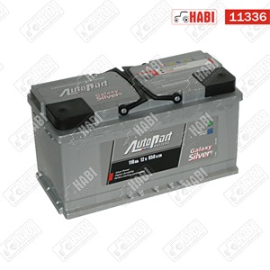 Akkumulátor 12V 110Ah 950A  jobb+ AutoPart Galaxy Silver (New Holland CSX és TX66 kompatibilis)