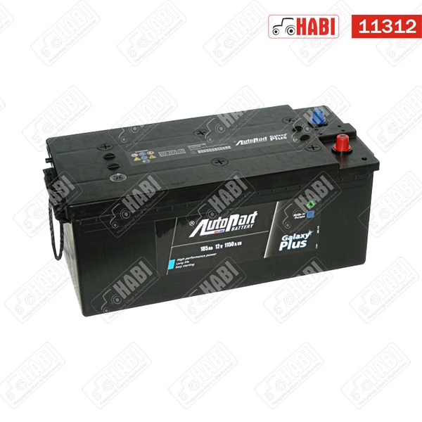 Akkumulátor 12V 185Ah 1150A AutoPart Galaxy Plus HD (New Holland T7000 sorozat kompatibilis)