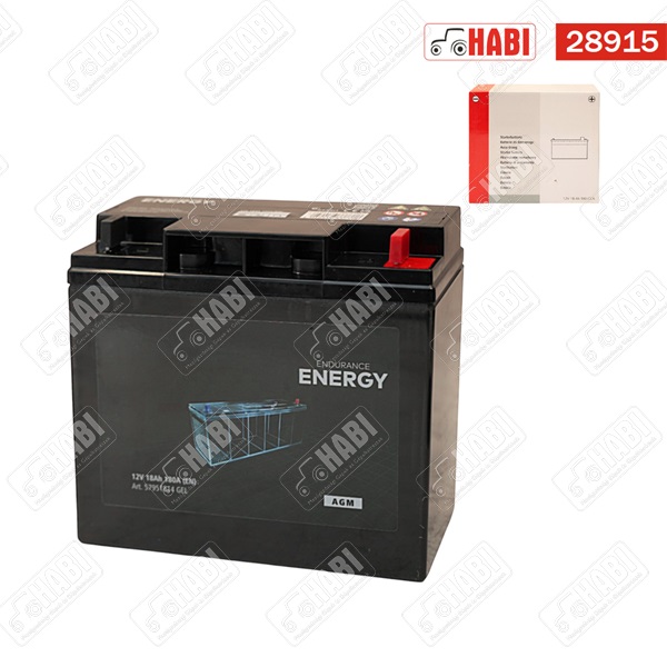 Akkumulátor 12V 18Ah 180A