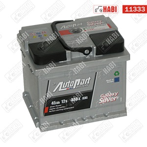 Akkumulátor 12V 45Ah 480A jobb+ AutoPart Galaxy Silver