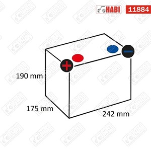 Akkumulátor 12V 56Ah 480A