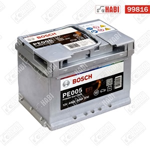 Akkumulátor 12V 60Ah 640A jobb+ BOSCH Power EFB