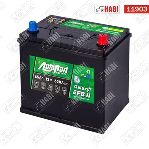 Akkumulátor 12V 65Ah 620A jobb+ AutoPart GALAXY EFB Start-Stop
