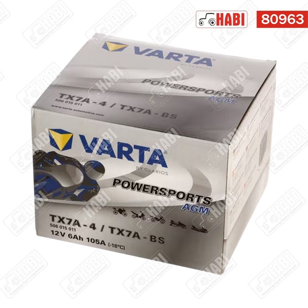 Akkumulátor 12V 6Ah 105A bal+ VARTA