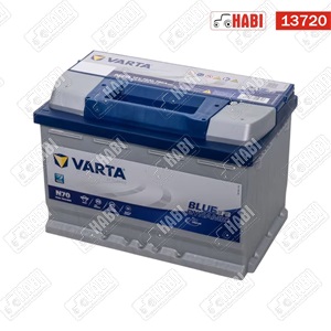 Akkumulátor 12V 70Ah 760 jobb+ EFB Start-Stop Varta