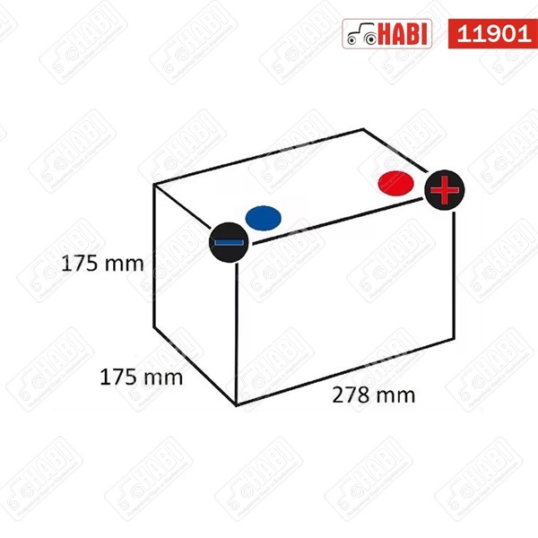 Akkumulátor 12V 72Ah 680A
