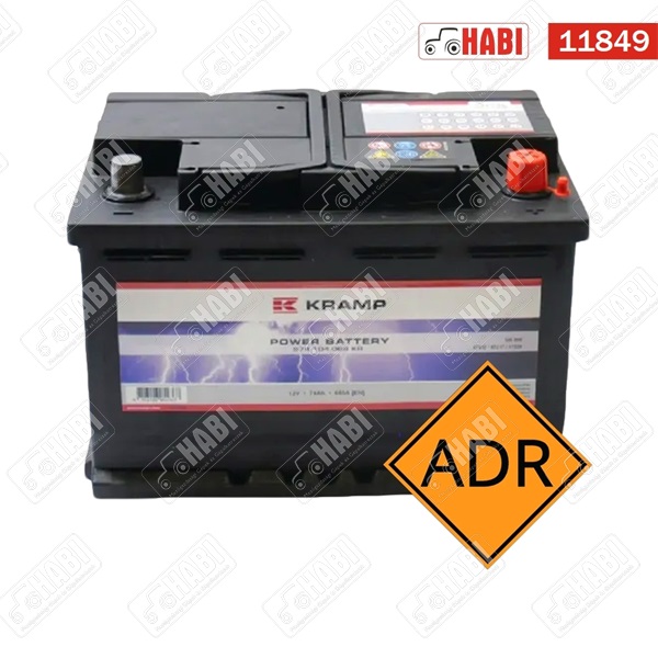 Akkumulátor 12V 74Ah 680A
