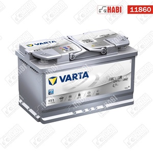 Akkumulátor 12V 80Ah 800A jobb+ VARTA Start-Stop AGM