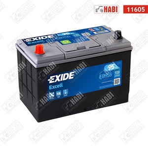 Akkumulátor 12V 95Ah 720A bal+ EXIDE Excell