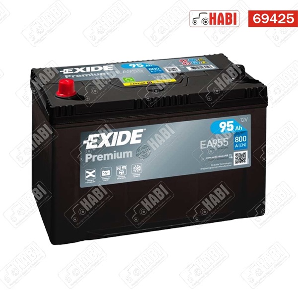 Akkumulátor 12V 95Ah 800A bal+ Exide Premium