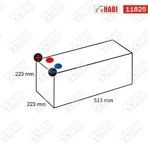 Akkumulátor 12 V 180 Ah 1000 A
