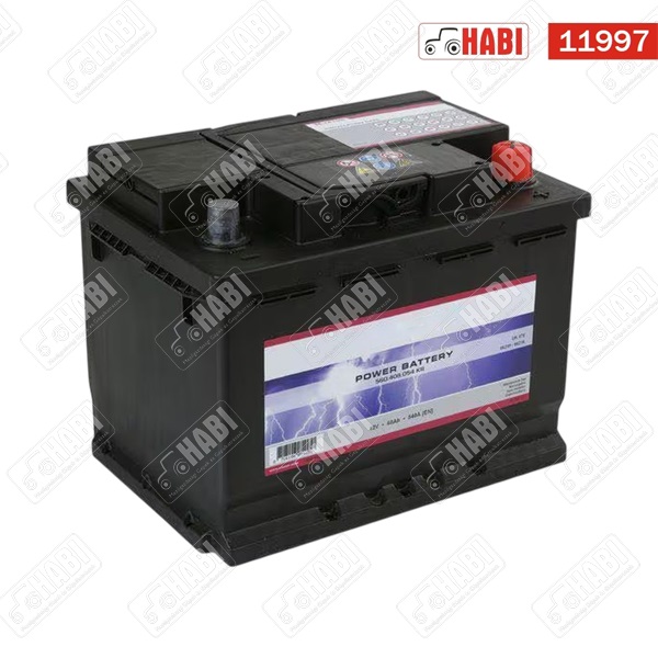 Akkumulátor 12v 60Ah 540A jobb+