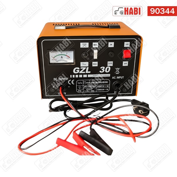 Akkumulátor töltő 30-200 Ah 24/16 A 12/24 V