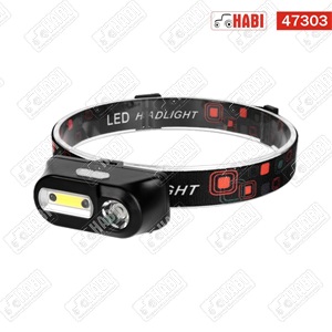 Akkumulátoros LED fejlámpa 1W + 3W,  250 Lumen, 8 funkciós, 1200mAh