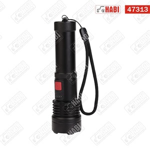 Akkumulátoros kézi LED zseblámpa 10W, 290 Lumen, 6 funkciós, 2000mAh