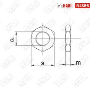 Anya M20x1,5 8.8 hg. alacsony