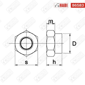 Anya M20x2,5 8.8 hg.
