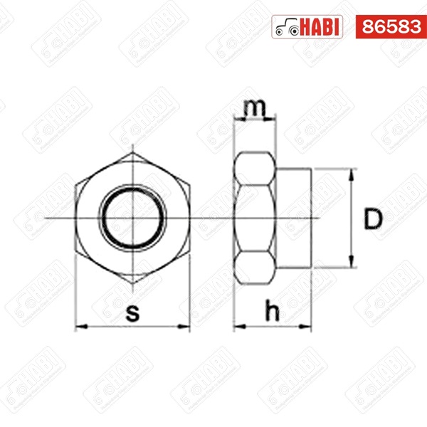Anya M20x2,5 8.8 hg.