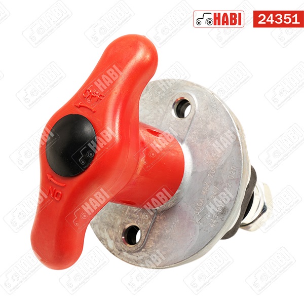 Áramtalanító kapcsoló tekerős 300A 24V max 2000A Zetor