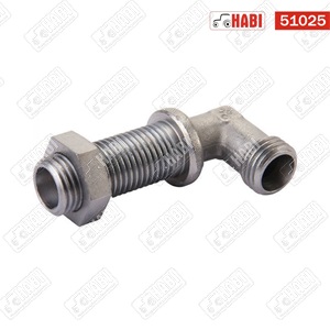 Áteresztő derékszög menetes M22x1,5 d=15 mm méretsor 15 L Stauff