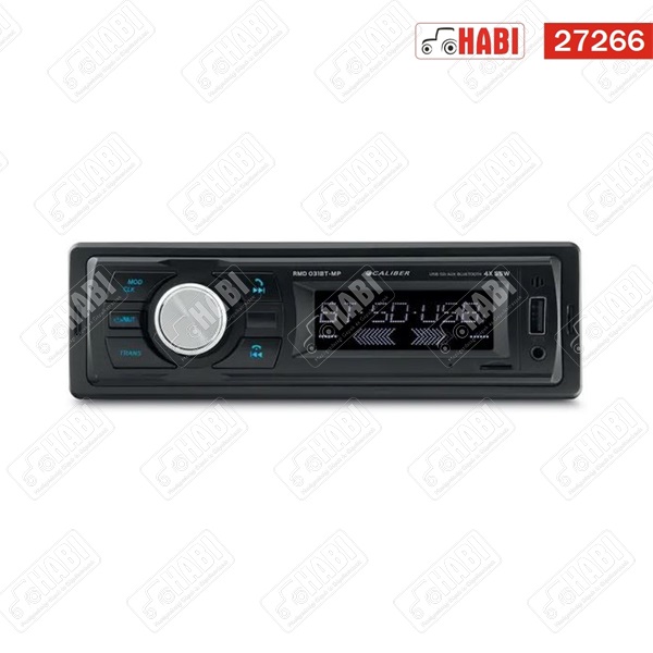 Autórádió BT/RDS/USB/SD/MP3/AUX IN