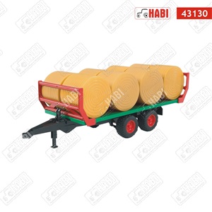 BRUDER Bálaszállító pótkocsi