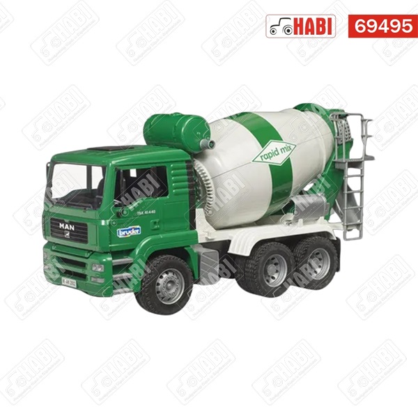 BRUDER MAN TGA Betonkeverő autó, gyorskeverő