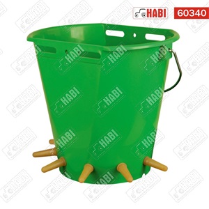 Bárányitató vödör 6 x természetes gumicuclival