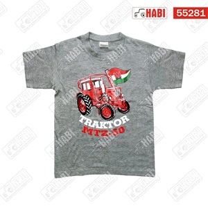 Belarus-MTZ 50 KID gyerek póló szürke (7-8 éves / 122-126 cm)