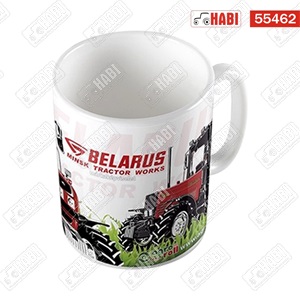 Belarus-MTZ bögre fehér