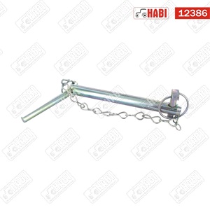 Csapszeg ferde fogantyúval 19x175 mm, láncos biztosító elemmel