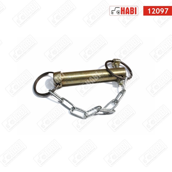 MTZ Biztosítócsap középsővonórúd alsó+lánc 21,5x114-128mm