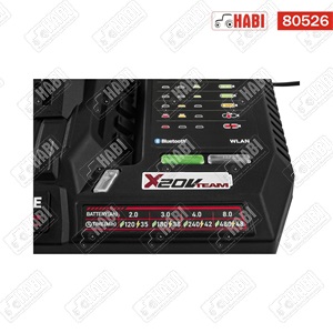 Bluetooth Smart akkumulátor töltő 20V 12A