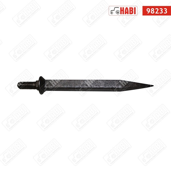 Boronafog könnyű egyenes L=160 mm