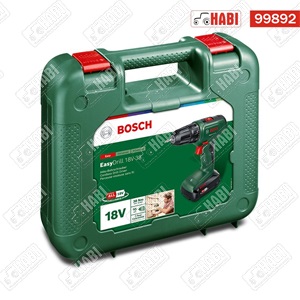 Bosch akkus fúró-csavarozó EasyDrill 18V-38 akkumulátorral és töltővel együtt