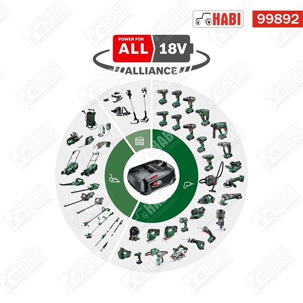 Bosch akkus fúró-csavarozó EasyDrill 18V-38 akkumulátorral és töltővel együtt