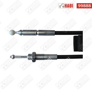 Bowden homlokrakodóhoz L=2200 mm (joystick bowden gömbfejjel) Traclift