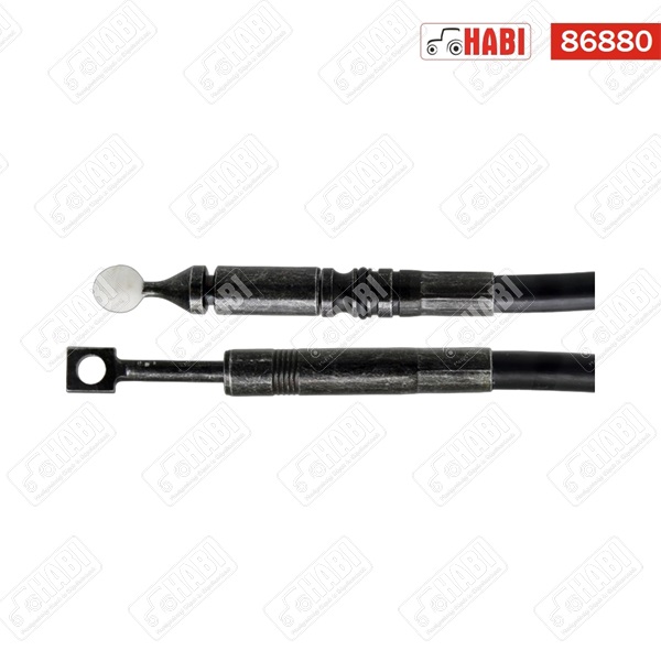 Bowden homlokrakodóhoz L=2400 mm  Ergo Drive és Trima/Quicke 200 szériákhoz (joystick bowden gömbfejjel)