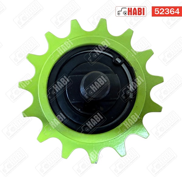 CLAAS feszítő kerék komplett z=15