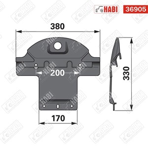CLAAS fűkasza csúszótalp