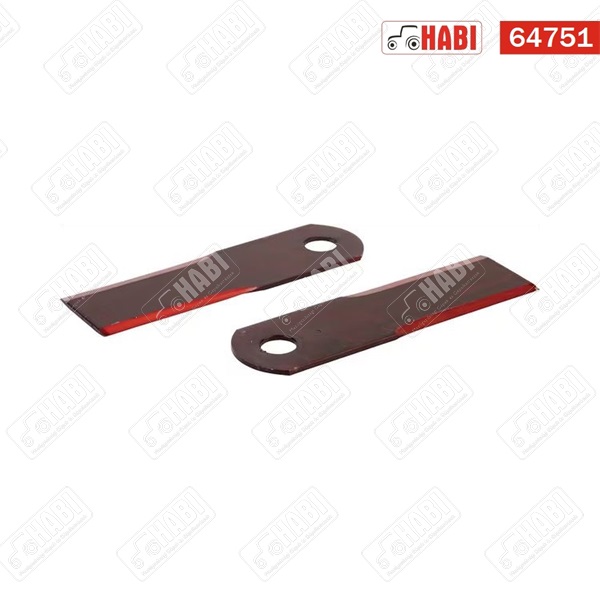 CLAAS szecskázó kés 173x50x3 mm d=18 mm