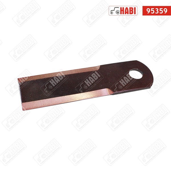 CLAAS szalmaszecskázó állókés 195x50 mm d=12mm /RASSPE/